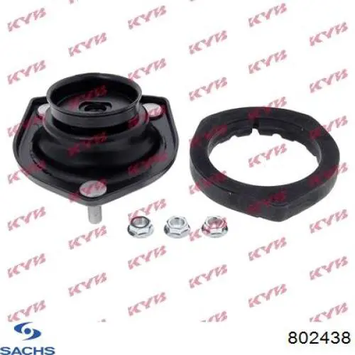 802438 Sachs soporte amortiguador trasero izquierdo