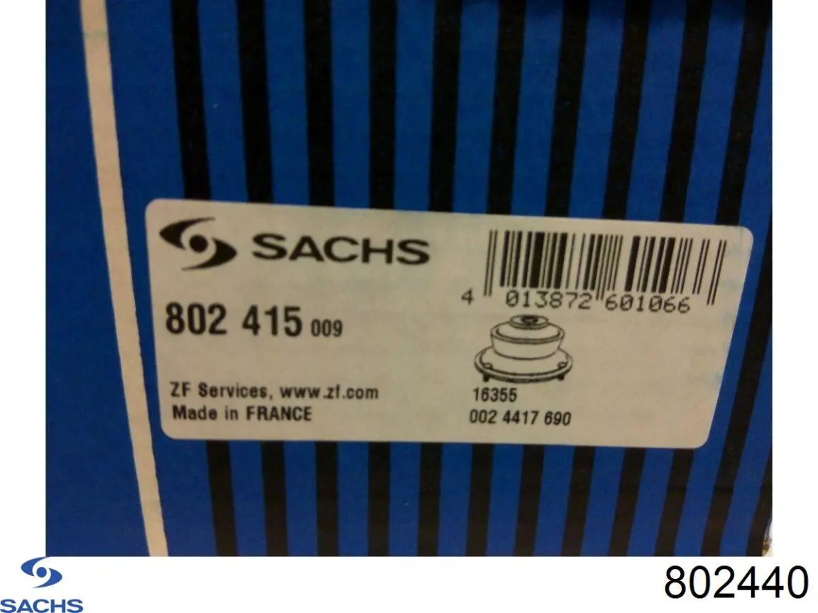 802440 Sachs soporte amortiguador delantero