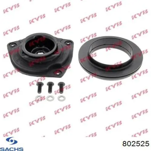 Cazoleta de amortiguador delantero izquierdo Sachs 802525
