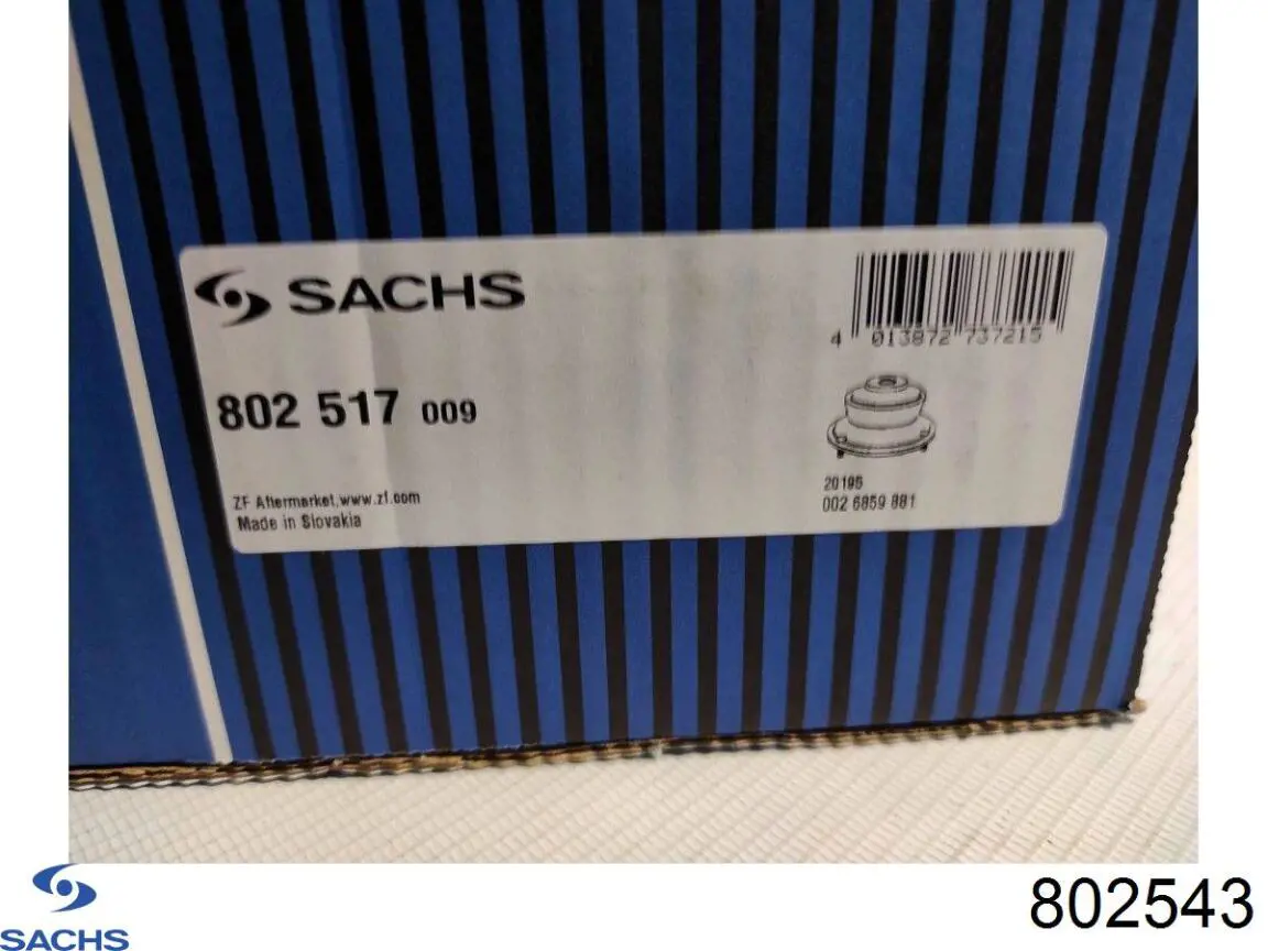 802 543 Sachs rodamiento amortiguador delantero