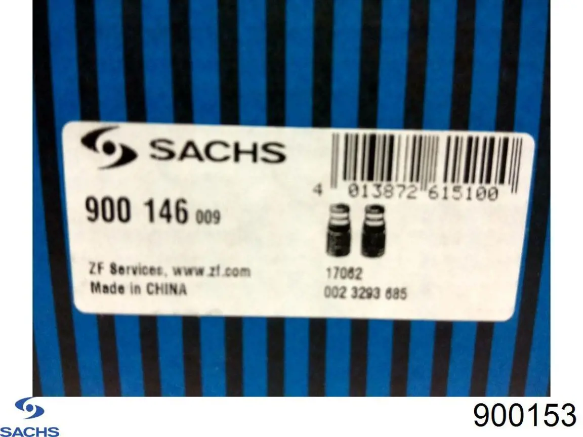 Tope de amortiguador delantero con guardapolvo 900153 Sachs