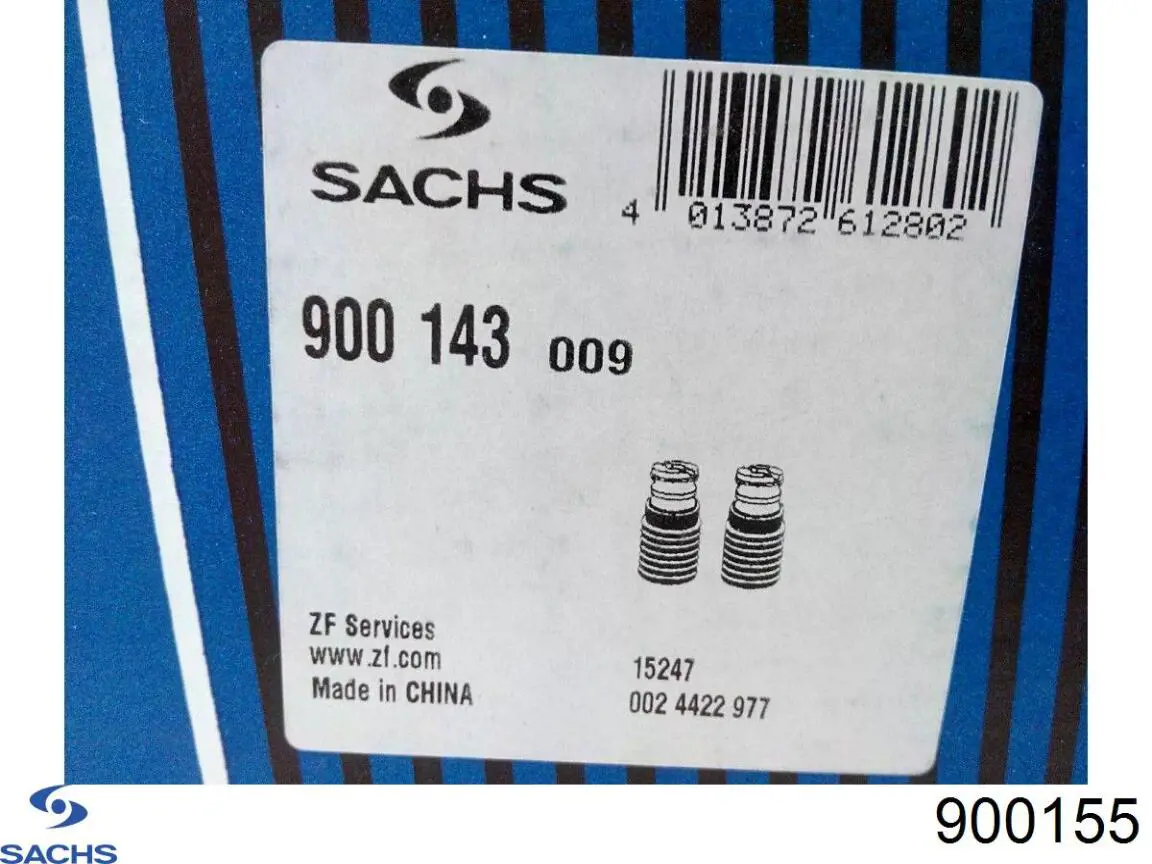 900155 Sachs Tope de amortiguador delantero con guardapolvo