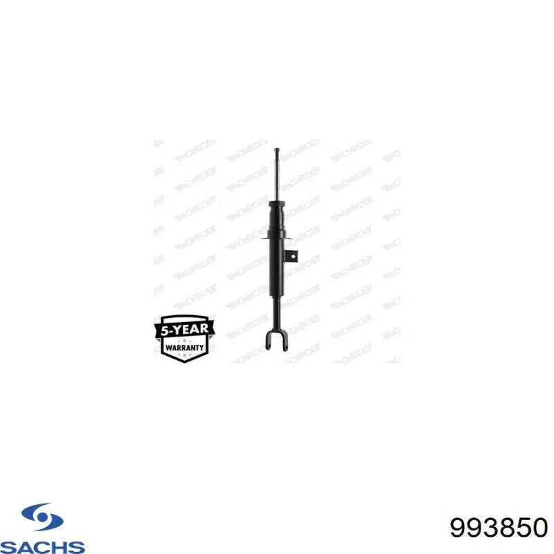 Muelle delantero 993850 Sachs
