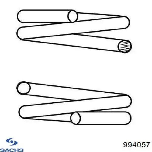 Comprar 994057 Sachs Muelle de eje trasero