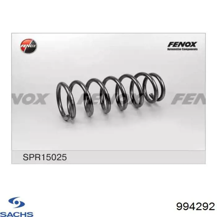 Muelle de suspensión trasero Sachs 994292 precio, desde 71,30 EUR