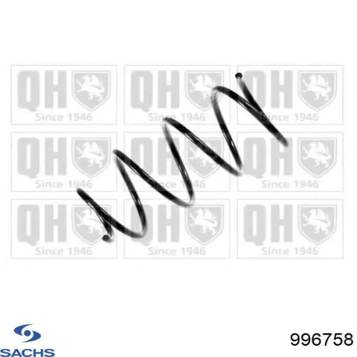 Comprar 996758 Sachs Muelle de eje trasero