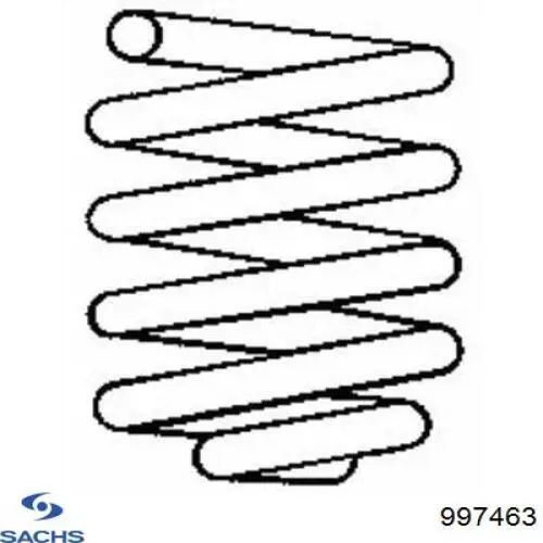 Comprar 997463 Sachs Muelle delantero