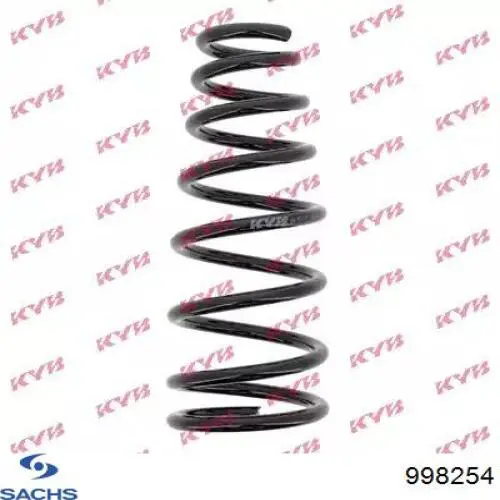 Muelle de suspensión eje delantero Mitsubishi Galant 8 EA