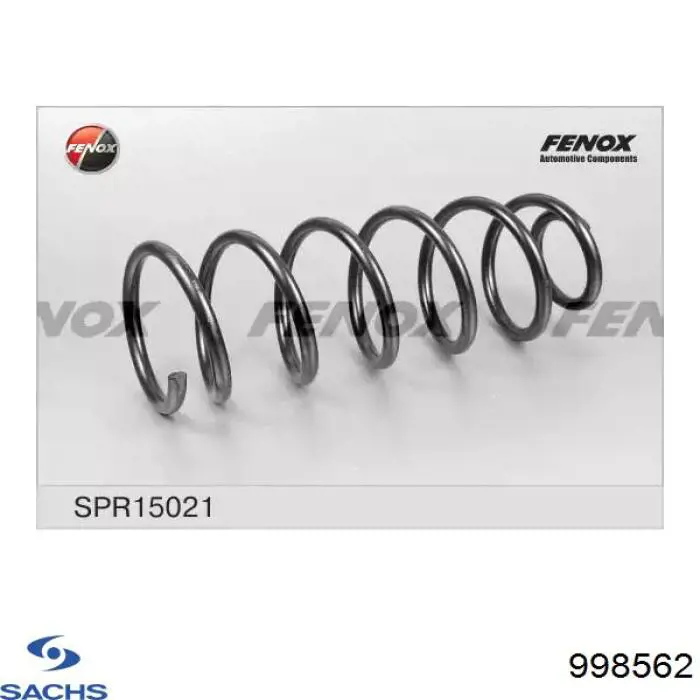 Comprar 998562 Sachs Muelle delantero