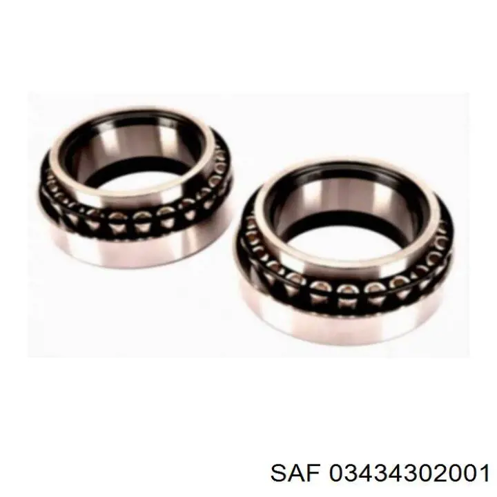 03434302001 SAF Kit de reparación de maza trasera