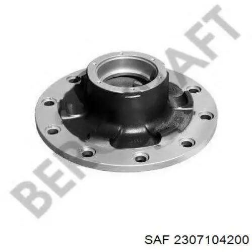 Cubo de rueda trasero 3307115900 SAF