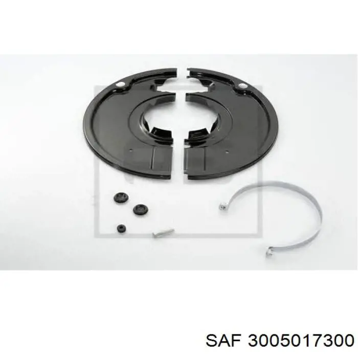 Protector de disco de freno trasero SAF 3005017301 precio, desde 27,47 EUR