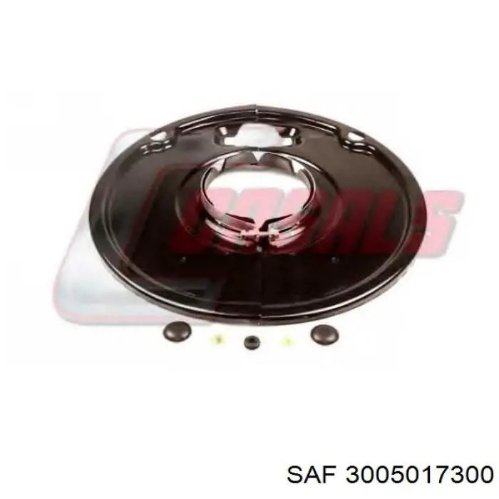 Protector de disco de freno trasero 3005017300 SAF
