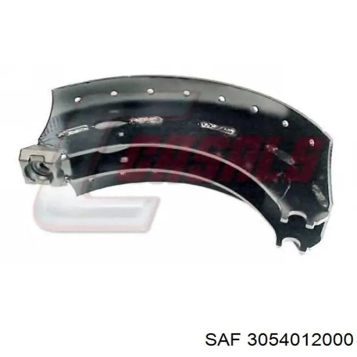 Zapatas de freno de tambor traseras SAF 3054012000 precio, desde 53,18 EUR