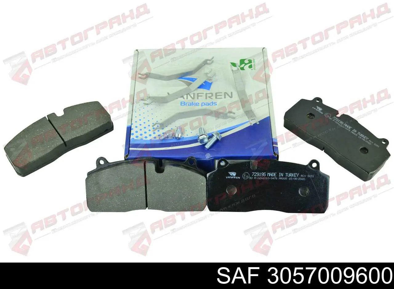 Comprar 3057001400 SAF Pastillas delanteras de freno