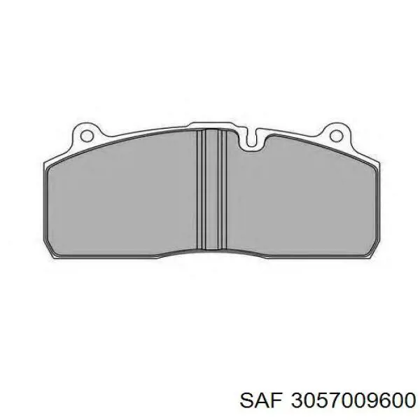 Pastillas freno delanteras SAF 3057001400 precio, desde 63,63 EUR