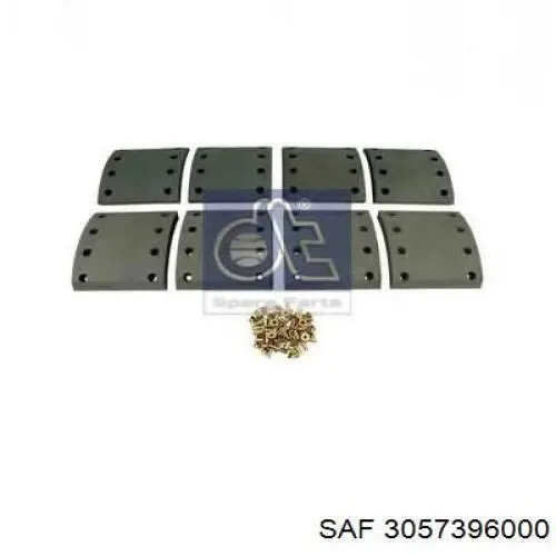 3057396000 SAF Forro de freno trasero (camión)