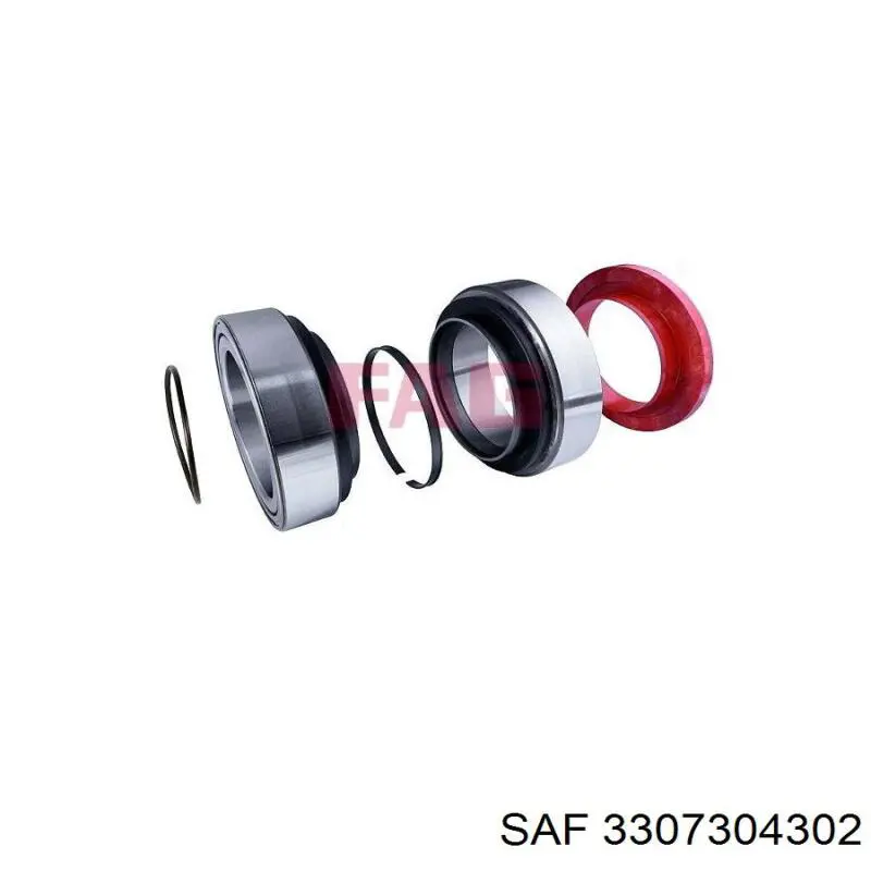 Buje de rueda SAF 3307304302 precio, desde 203,64 EUR
