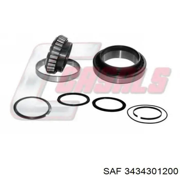 3434301200 SAF Rodamientos de rueda delantero