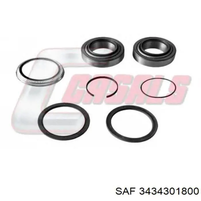 3434301800 SAF Rodamientos de rueda delantero