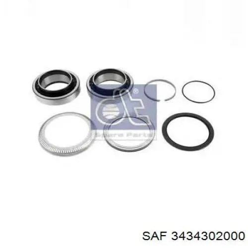 3434302000 SAF Cojinete de cubo delantero/trasero