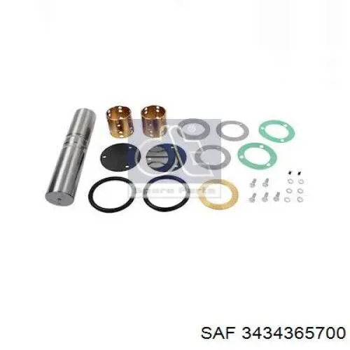 Juego de reparación de pivote de muñón de dirección SAF 3434365700 precio, desde 128,29 EUR