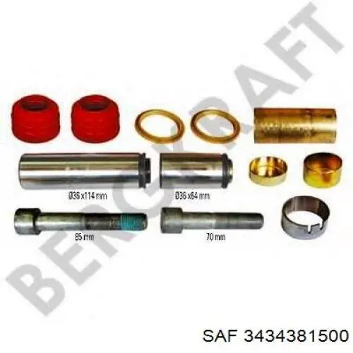 Kit de reparación, pinza de freno trasero SAF 3434381500 precio, desde 40,98 EUR