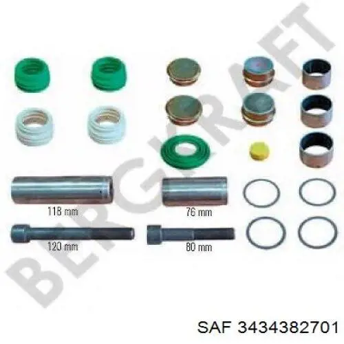 3434382701 SAF Kit de reparación de pinzas