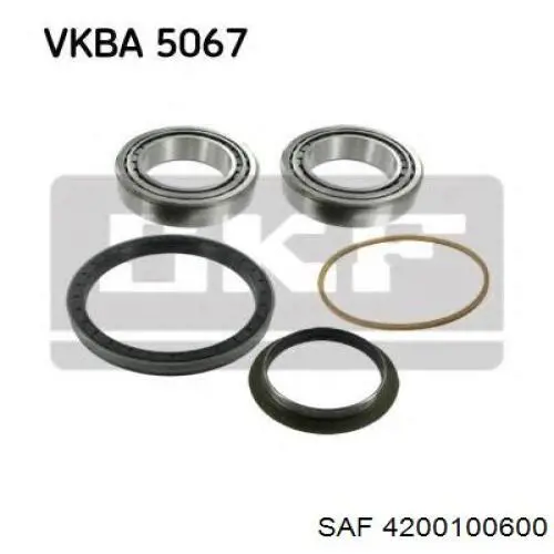 Cojinete de cubo delantero SAF 4200100600 precio, desde 40,01 EUR
