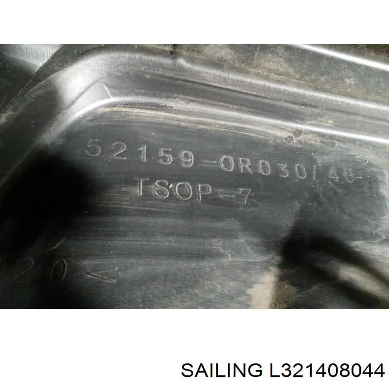 5215942908 Toyota Defensa trasero