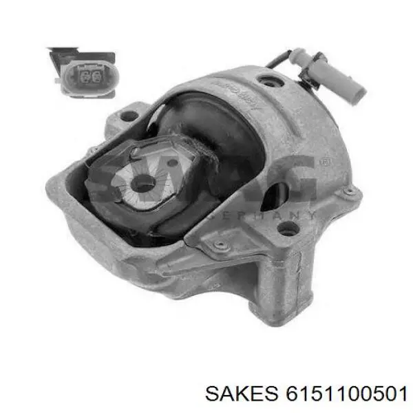 6151100501 Sakes soporte motor izquierdo