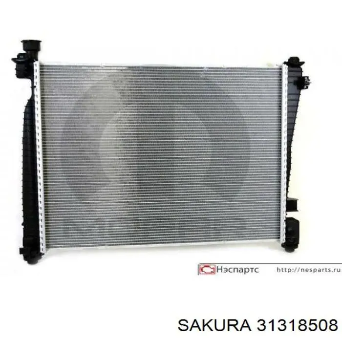 31318508 Sakura radiador refrigeración del motor