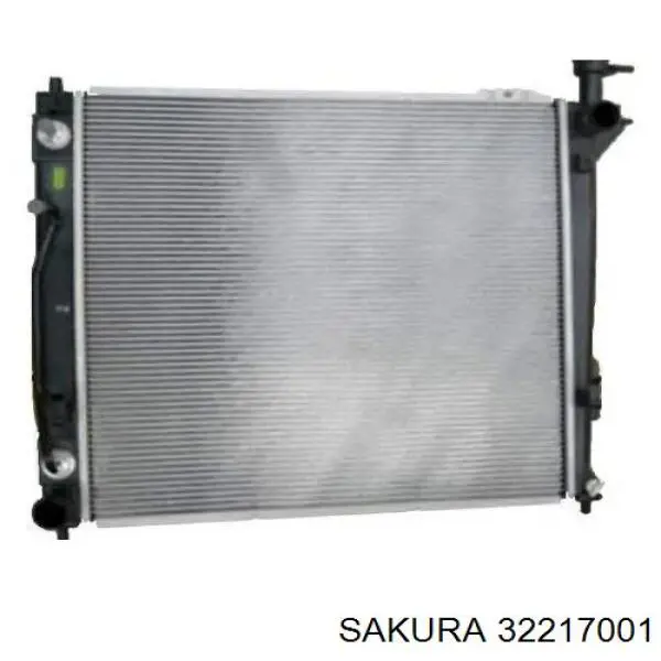 32217001 Sakura radiador refrigeración del motor