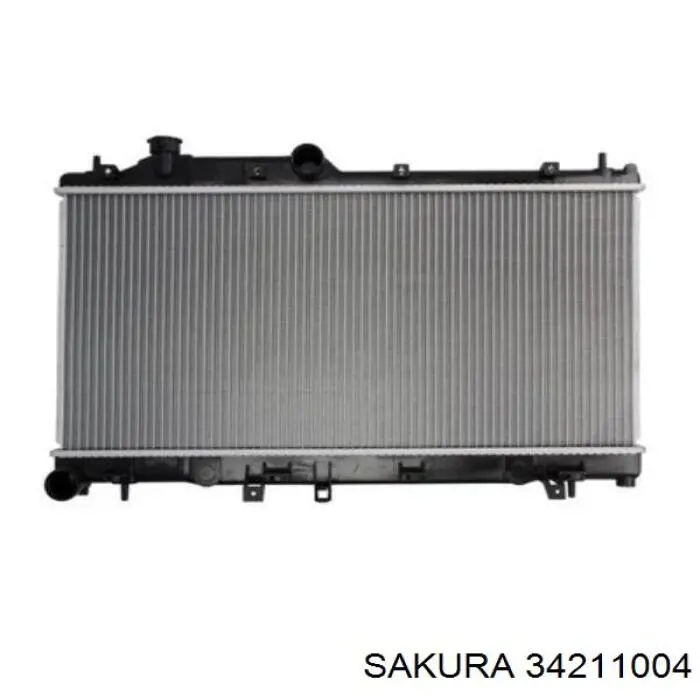 3421-1004 Sakura radiador refrigeración del motor