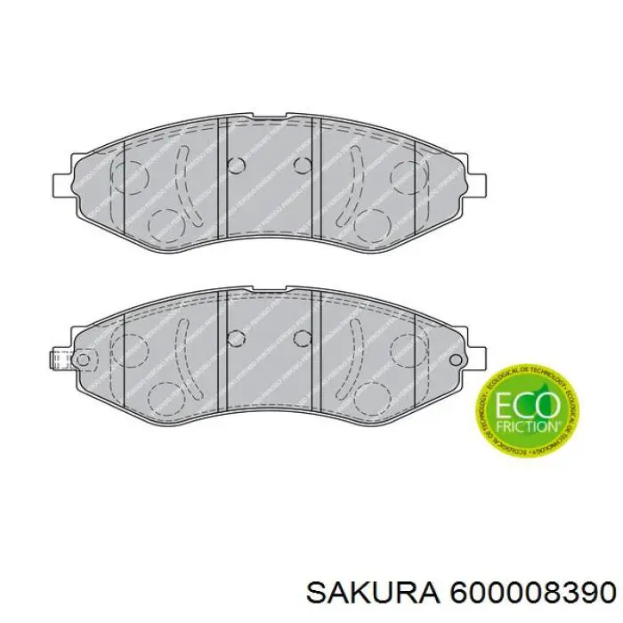 Comprar 96349059 General Motors Pastillas delanteras de freno