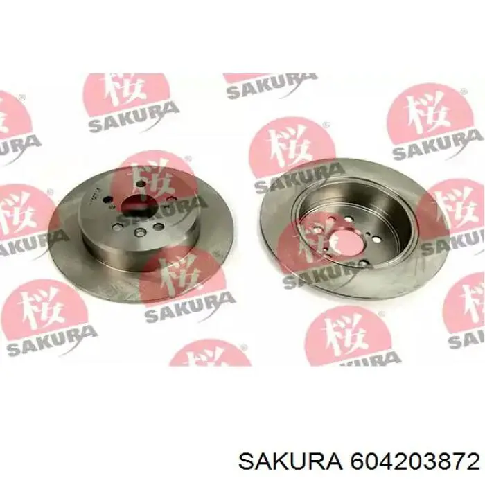 604203872 Sakura freno de disco delantero