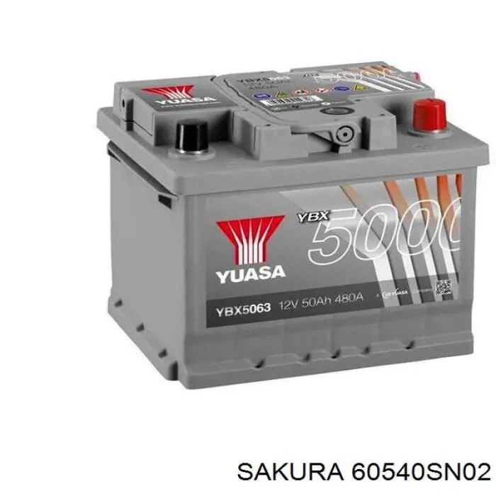 60540SN02 Sakura Batería Start-Stop