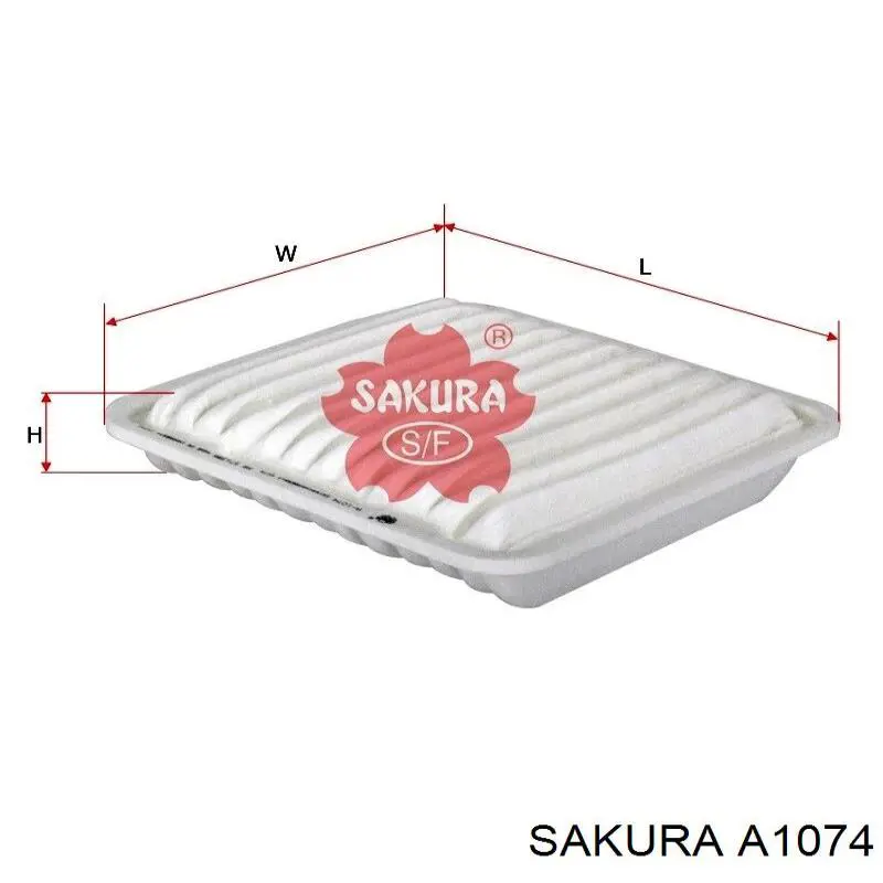 Comprar A1074 Sakura Filtro de aire