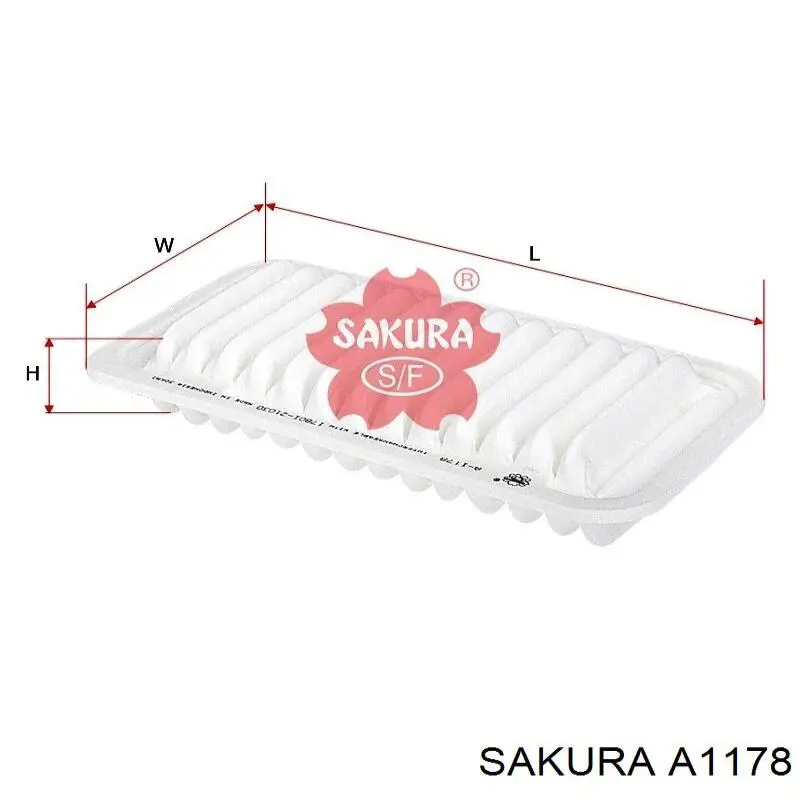 Comprar A1178 Sakura Filtro de aire