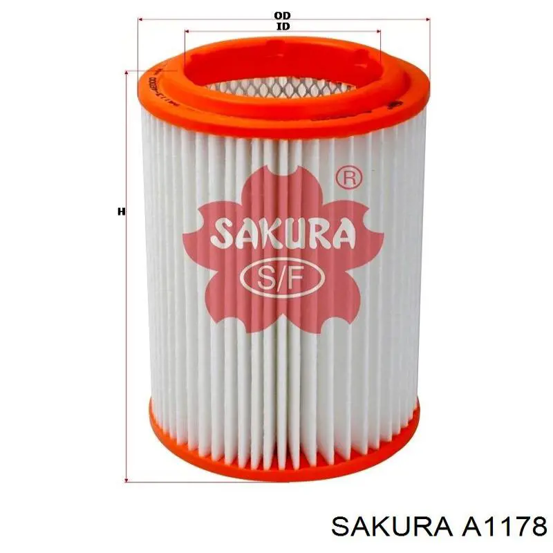 Comprar A1178 Sakura Filtro de aire