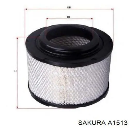 Filtro de aire 97035303 General Motors