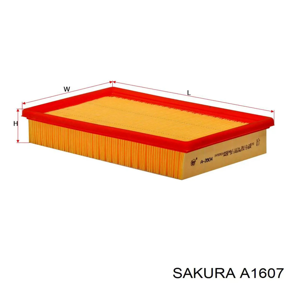 A1607 Sakura filtro de aire