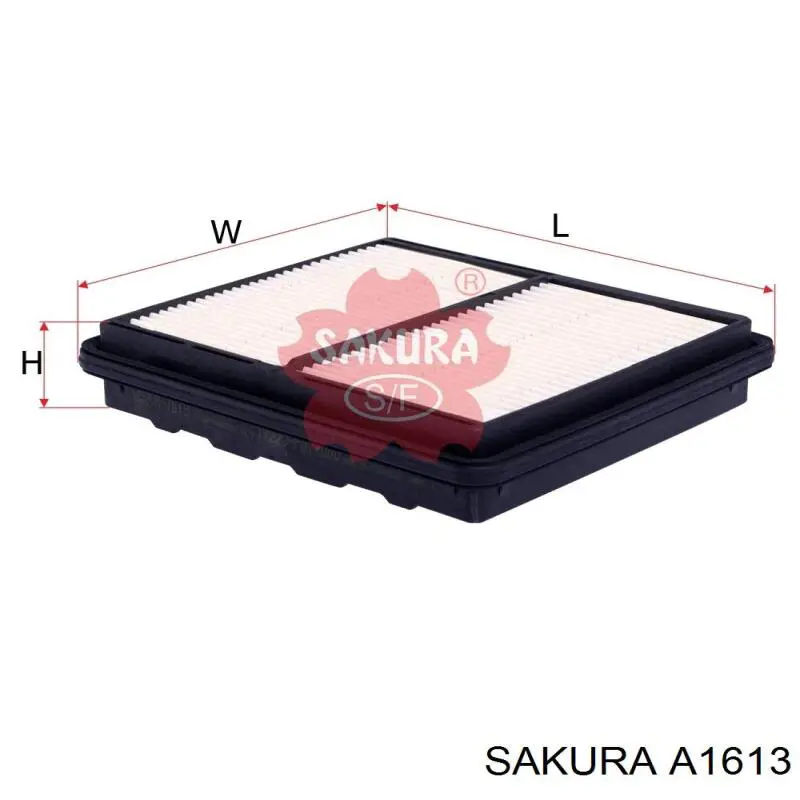 Filtro de aire A1613 Sakura