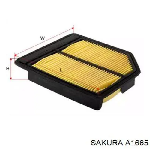 Filtro de aire EAF347710 Open Parts