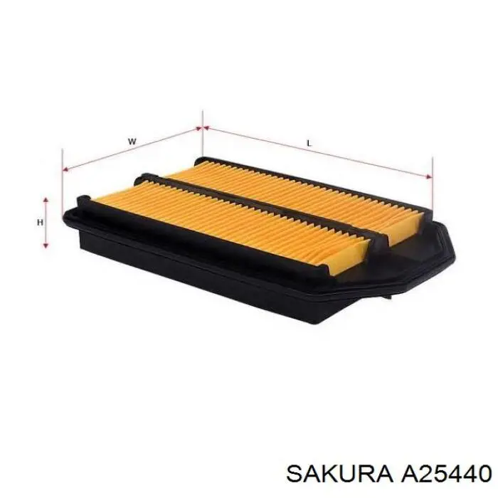 Filtro de aire 225241229 Renault (RVI)