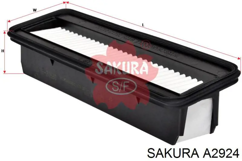 El filtro de aire Sakura A2924 precio, desde 6,33 EUR