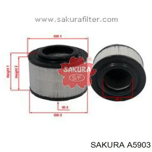 A5903 Sakura filtro de aire