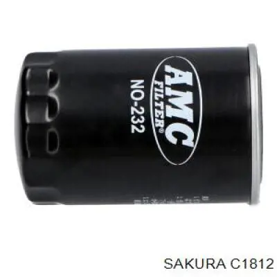 Comprar C1812 Sakura Filtros de aceite