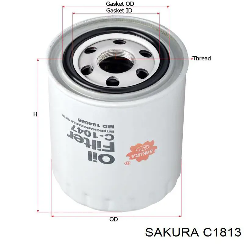 Filtro de aceite C213 Union