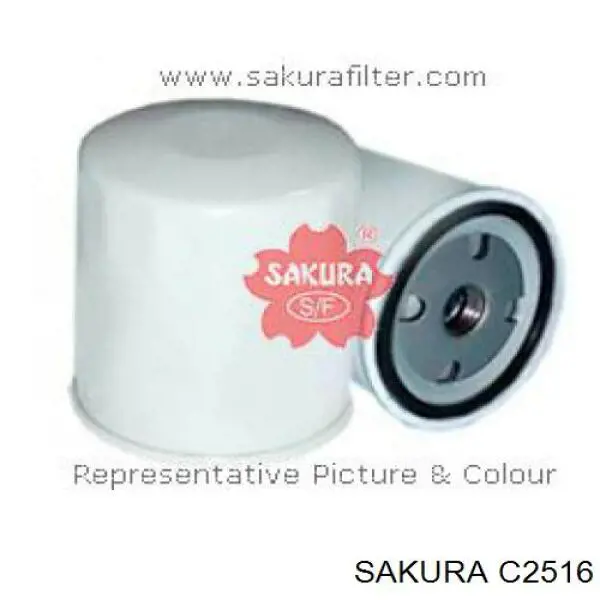 C2516 Sakura filtro de aceite